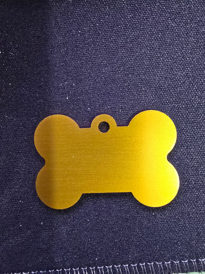 Bone Shaped Dog Tag