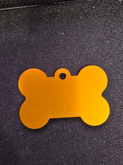 Bone Shaped Dog Tag