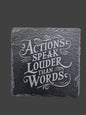 Custom Text Slate Coaster